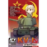 AFV Club WQT003 Egg Soviet Heavy Tank KV-I Plastic Model Kit