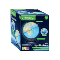 Australian Geographic - 20 cm Night Light Up Globe