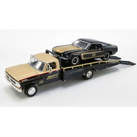 ACME 1/64 Smokey Yunick Ford F-350 Ramp Truck  With #11 1969 Trans Am Mustang
