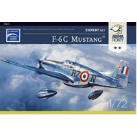 Arma Hobby 1/72 F-6C Mustang Plastic Model Kit [70040]