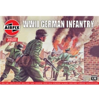 Airfix 1/72 WWII German Infantry Plastic Model Kit