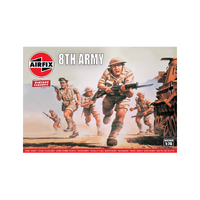 Airfix 1/72 WWII British 8th Army Plastic Model Kit 