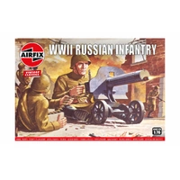 Airfix 1/76 Russian Infantry Plastic Model Kit 00717V