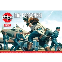 Airfix 1/76 RAF Personnel Plastic Model Kit 