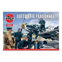 Airfix 1/72 Luftwaffe Personnel Plastic Model Kit 