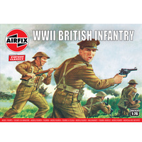 Airfix 1/72 WWII British Infantry N. Europe Plastic Model Kit 00763V