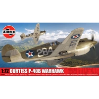 Airfix 1/72 Curtiss P-40B Warhawk Plastic Model Kit