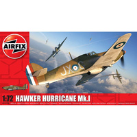 Airfix 1/72 Hawker Hurricane Mk.I Plastic Model Kit 