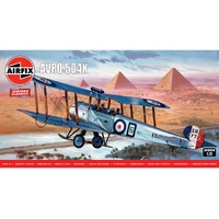 Airfix 1/72 Avro 504K Plastic Model Kit