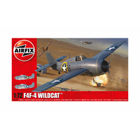 Airfix 1/72 F4F-4 Wildcat Plastic Model Kit 02070A