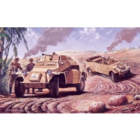 Airfix 1/76 German Reconnaisance Set Plastic Model Kit 