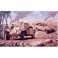 Airfix 1/76 German Reconnaisance Set Plastic Model Kit 