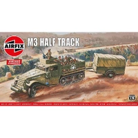 Airfix 1/76 M3 Half-Track Plastic Model Kit 