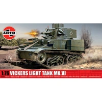 Airfix 1/76 Vickers Light Tank Mk.VI Plastic Model Kit