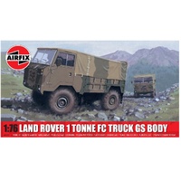 Airfix 1/76 Land Rover 1 Tonne FC Truck G.S. Body Plastic Model Kit