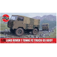 Airfix 1/76 Land Rover 1 Tonne FC Truck G.S. Body Plastic Model Kit