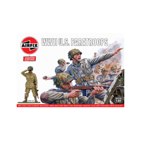 Airfix 1/32 WWII U.S. Paratroops Plastic Model Kit 02711V