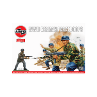 Airfix 1/32 WWII German Paratroops Plastic Model Kit 02712V