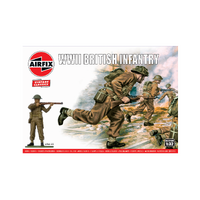 Airfix 1/32 WWII British Infantry Plastic Model Kit 02718V