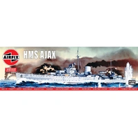 Airfix 1/600 HMS Ajax Plastic Model Kit