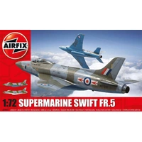 Airfix 1/72 Supermarine Swift FR.5 Plastic Model Kit