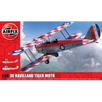 Airfix 1/48 De Havilland Dh82A Tiger Moth Plastic Model Kit 04104