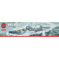 Airfix 1/600 HMS Belfast Plastic Model Kit 04212V