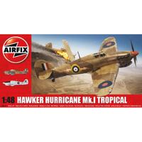 Airfix 1/48 Hawker Hurricane Mk I Tropical Plastic Model Kit 05129