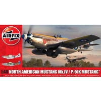 Airfix 1/48 North American Mustang MK.IV Plastic Model Kit 05137