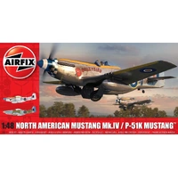 Airfix 1/48 North American Mustang MK.IV Plastic Model Kit