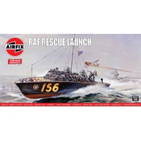 Airfix 1/72 RAF Rescue Launch Plastic Model Kit