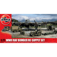 Airfix 1/72 WWII Bomber Re-Supply Set Plastic Model Kit 05330