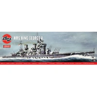 Airfix 1/600 HMS King George V Plastic Model Kit