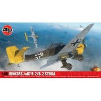 Airfix 1/48 Junkers Ju87 R-2/B-2 Stuka Plastic Model Kit