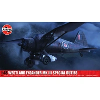 Airfix 1/48 Westland Lysander Mk.III Special Duties Plastic Model Kit