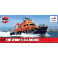 Airfix 1/72 RNLI Severn Class Lifeboat Plastic Model Kit