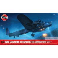 Airfix 1/72 Avro Lancaster B.III (Special) 'The Dambusters' Plastic Model Kit