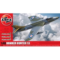 Airfix 1/48 Hawker Hunter F.6 Plastic Model Kit 09185
