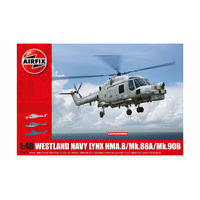 Airfix 1/48 Westland Navy Lynx Mk.88A/HMA.8/Mk.90B Plastic Model Kit 10107A