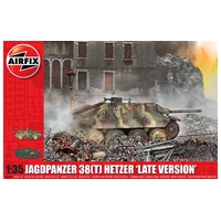 Airfix 1/35 Jagdpanzer 38(T) Hetzer "Late Version" Plastic Model Kit 1353