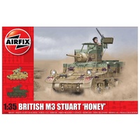 Airfix 1/35 M3 Stuart "Honey" (British Version) Plastic Model Kit 1358