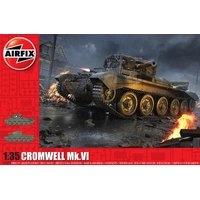 Airfix 1/35 Cruiser Mk.VIII A27M Cromwell Mk.VI Plastic Model Kit 1374