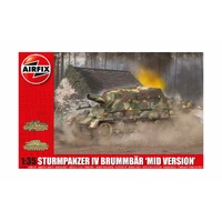 Airfix 1/35 Sturmpanzer IV Brummbar (Mid Version) Plastic Model Kit 1376