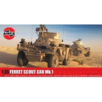 Airfix 1/35 Ferret Scout Car Mk.1 Plastic Model Kit