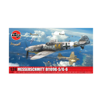 [Scratch and Dent] Airfix 1/24 Messerschmitt Bf109G-5/6 Plastic Model Kit