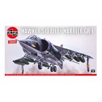 Airfix 1/24 Hawker Siddeley Harrier GR.1 Plastic Model Kit 18001V