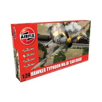 Airfix 1/24 Hawker Typhoon 1B - Car Door (Plus Extra Luftwaffe Scheme)