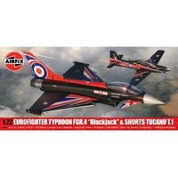 Airfix 1/72 Eurofighter Typhoon FGR.4 "Blackjack" & Shorts Tucano T.1 Plastic Model Kit