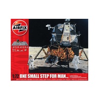 Airfix 1/72 One Step For Man 50th Anniversary of Apollo Moon Landing Gift Set Plastic Model Kit 50106