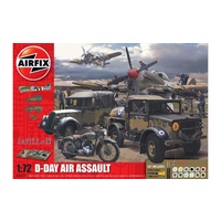 Airfix 1/72 D-Day 75th Anniversary Air Assault Gift Set Plastic Model Kit 50157A